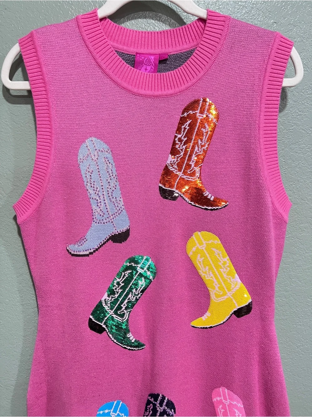New QOS Boot MIDI Dress - Picture 4 of 5